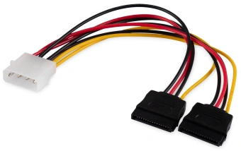 Кабель Buro Molex 8980 SATA (BU-MOLEX-2XSATA) - цена, купить или заказать с доставкой в интернет-магазине Кабель Buro Molex 8980 SATA (BU-MOLEX-2XSATA) - купить недорого с доставкой в интернет-магазине