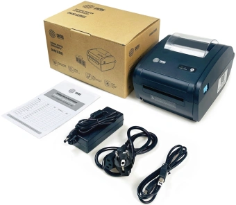 Термопринтер Cactus CS-TP-D440UB 203dpi 160мм/с/USB/BT для печ.этик. черный - купить недорого с доставкой в интернет-магазине