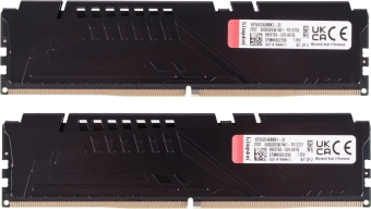 Память DDR5 2x16GB 5200MHz Kingston KF552C40BBK2-32 Fury Beast RTL Gaming PC5-41600 CL40 DIMM 288-pin 1.25В kit single rank с радиатором Ret - купить недорого с доставкой в интернет-магазине