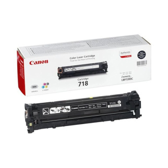 Картридж лазерный Canon 718BK 2662B005/017 черный двойная упак. (6800стр.) для Canon LBP7200/MF8330/8350 - купить недорого с доставкой в интернет-магазине
