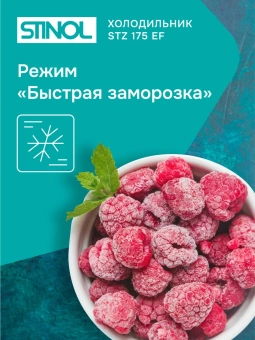 Морозильная камера Stinol STZ 175 EF бежевый - купить недорого с доставкой в интернет-магазине