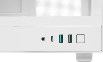 Корпус Deepcool CH160 белый без БП miniITX 7x120mm 1xUSB3.0 audio bott PSU - купить недорого с доставкой в интернет-магазине