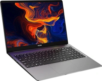 Ноутбук Tecno MegaBook T15DA Ryzen 5 7430U 8Gb SSD512Gb AMD Radeon Graphics 15.6" IPS FHD (1920x1080) Windows 11 Home grey WiFi BT Cam 6140mAh (71003300345) - купить недорого с доставкой в интернет-магазине