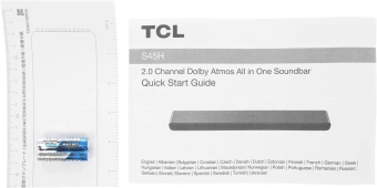 Саундбар TCL S45H 2.0 100Вт серый - купить недорого с доставкой в интернет-магазине
