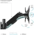 Кронштейн для телевизора Kromax ORION-11 черный 13"-48" макс.20кг настенный поворот и наклон - купить недорого с доставкой в интернет-магазине