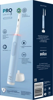 Зубная щетка электрическая Oral-B Vitality Pro 80813238 голубой - купить недорого с доставкой в интернет-магазине