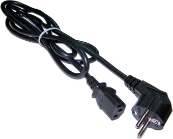 Шнур питания Lanmaster LAN-PP13/SHA-1.8-BK C13-Schuko проводник.:3x0.75мм2 1.8м 220В 10А черный - купить недорого с доставкой в интернет-магазине