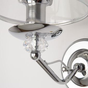 Светильник Hiper Amelia H027-1 наст.-потол. хром/белый - купить недорого с доставкой в интернет-магазине