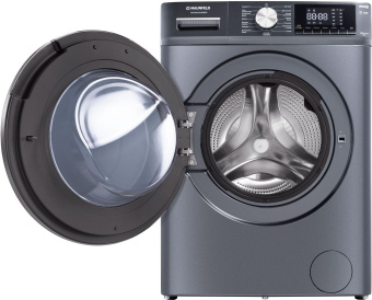 Стиральная машина Maunfeld MFWM1410SB02 класс: A+++ загр.фронтальная макс.:10кг темно-серебристый инвертор - купить недорого с доставкой в интернет-магазине