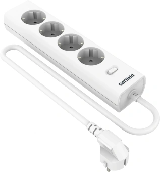 Сетевой фильтр Philips CHP2145WC/51 5м (4 розетки) белый (коробка) - купить недорого с доставкой в интернет-магазине