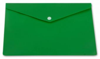 Конверт на кнопке Бюрократ -PK803ANGRN A4 непрозрачный пластик 0.18мм зеленый - купить недорого с доставкой в интернет-магазине