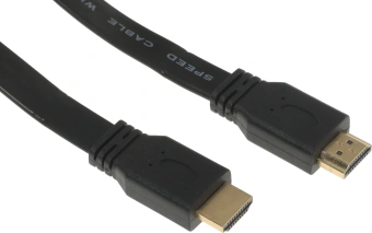 Кабель соединительный аудио-видео Premier 5-815F HDMI (m)/HDMI (m) 1.5м. черный (5-815F 1.5) - купить недорого с доставкой в интернет-магазине