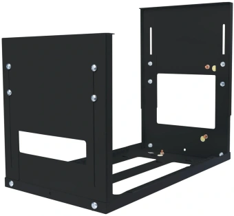 Кронштейн телекоммуникационный Cabeus NC-6U-BK настен. регул.глуб. 6U 19" 450мм нагр.:15кг черный - купить недорого с доставкой в интернет-магазине