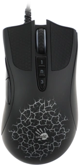 Мышь A4Tech Bloody A90 черный оптическая 6200dpi USB 8but - купить недорого с доставкой в интернет-магазине