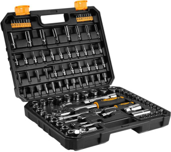 Набор инструментов Deko DKAT108 108 предметов (жесткий кейс) - купить недорого с доставкой в интернет-магазине