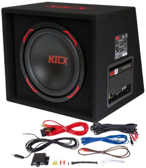 Сабвуфер автомобильный Kicx GT311BPA 350Вт активный (30см/12") - купить недорого с доставкой в интернет-магазине