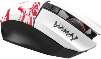 Мышь A4Tech Bloody R36 Ultra белый/черный/красный оптическая 12000dpi беспров. USB 7but (R36 ULTRA NARAKA USB) - купить недорого с доставкой в интернет-магазине
