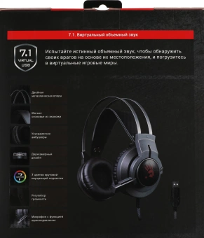 Наушники с микрофоном A4Tech Bloody G437 черный 1.8м мониторные оголовье (G437) - купить недорого с доставкой в интернет-магазине