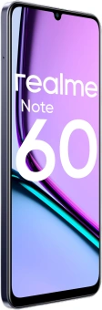 Смартфон Realme RMX3933 Note 60 128Gb 6Gb черный моноблок 3G 4G 2Sim 6.74" 720x1600 Android 14 32Mpix 802.11 a/b/g/n/ac GPS GSM900/1800 GSM1900 TouchSc A-GPS microSD - купить недорого с доставкой в интернет-магазине