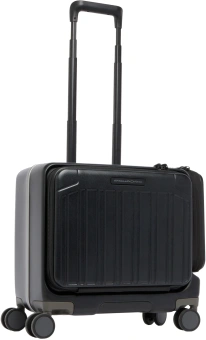 Чемодан Piquadro PQ LIGHT BV7295PQL/NO 46x43x26см 42л. 3.67кг. поликарбонат черный матов. - купить недорого с доставкой в интернет-магазине