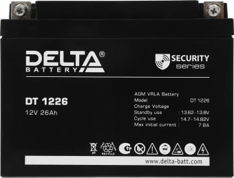 Батарея для ИБП Delta DT 1226 12В 26Ач - купить недорого с доставкой в интернет-магазине