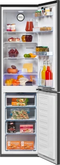 Холодильник Beko B3R0CNK332HX 2-хкамерн. антрацит - купить недорого с доставкой в интернет-магазине
