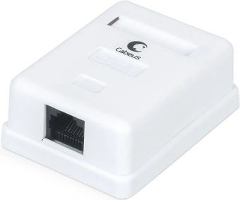 Розетка Cabeus WS-8P8C-CAT.6-1 комп.RJ45 кат.6 бронз. - купить недорого с доставкой в интернет-магазине