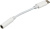 Переходник Jack 3.5 (f)-USB Type-C (m) 0.05м белый - купить недорого с доставкой в интернет-магазине