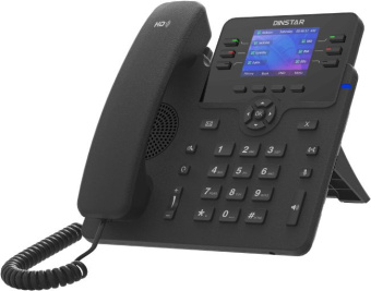 Телефон IP Dinstar C63GP черный - купить недорого с доставкой в интернет-магазине