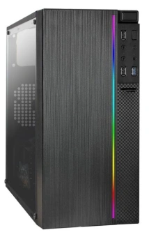 ПК IRU Game 510H6SEA MT Ryzen 5 5600 (3.5) 16Gb SSD512Gb RTX3050 6Gb Free DOS GbitEth 500W черный (2073973) - купить недорого с доставкой в интернет-магазине