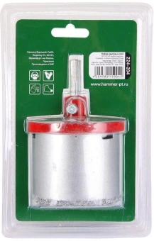 Набор коронок Hammer 224-204 DR CR (62231) по каф/кирп (4пред.) для дрелей - купить недорого с доставкой в интернет-магазине