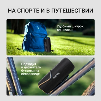 Колонка порт. Digma D-PS1524 черный 20W 2.0 BT 10м 2000mAh (PS1524B) - купить недорого с доставкой в интернет-магазине