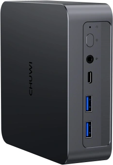 ПК Мини Chuwi AuBox X Core Ultra 5 226V (2.1) 16Gb SSD512Gb ARC 130V Windows 11 Pro 2.5xGbitEth WiFi BT 100W серый - купить недорого с доставкой в интернет-магазине