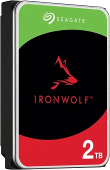 Жесткий диск Seagate SATA-III 2TB ST2000VN003 NAS Ironwolf (5400rpm) 256Mb 3.5" - купить недорого с доставкой в интернет-магазине