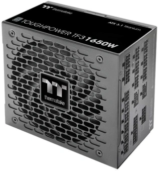Блок питания Thermaltake ATX 1650W Toughpower TF3 Gen.5 80+ titanium (20+4pin) APFC 140mm fan color LED 16xSATA Cab Manag RTL - купить недорого с доставкой в интернет-магазине