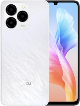 Смартфон Meizu M411H Note 21 256Gb 8Gb белый моноблок 3G 4G 2Sim 6.74" 720x1600 Android 14 50Mpix 802.11 a/b/g/n/ac GPS GSM900/1800 GSM1900 TouchSc microSD - купить недорого с доставкой в интернет-магазине