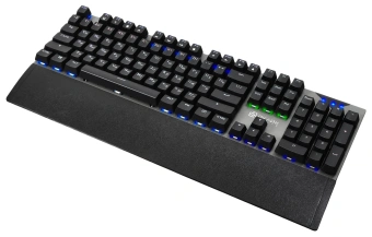 Клавиатура Оклик 935G RAGNAR механическая черный USB Multimedia for gamer LED (подставка для запястий) - купить недорого с доставкой в интернет-магазине