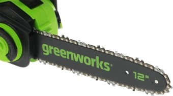 Цепная пила Greenworks GD24CS30K4 аккум. дл.шины:12" (30cm) 1аккум. 4Ач ЗУ (2007007UB) - купить недорого с доставкой в интернет-магазине