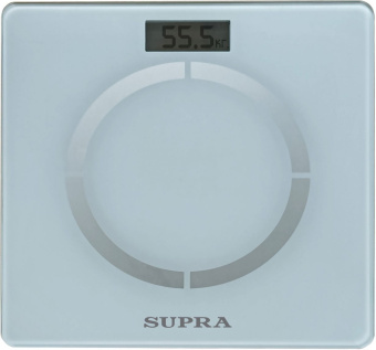 Весы напольные электронные Supra BSS-2055B макс.180кг белый - купить недорого с доставкой в интернет-магазине