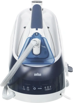 Парогенератор Braun CareStyle 5 IS5245BL 2400Вт синий/белый - купить недорого с доставкой в интернет-магазине