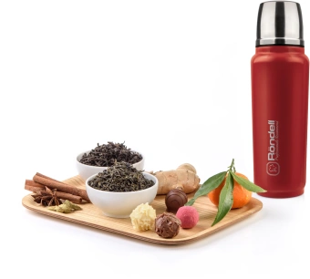 Термос для напитков Rondell Fiero RDS-910 1л. красный картонная коробка - купить недорого с доставкой в интернет-магазине