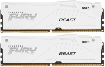 Память DDR5 2x16GB 5600MHz Kingston KF556C36BWEAK2-32 Fury Beast RGB RTL Gaming PC5-44800 CL36 DIMM UDIMM 288-pin 1.25В kit single rank с радиатором Ret - купить недорого с доставкой в интернет-магазине