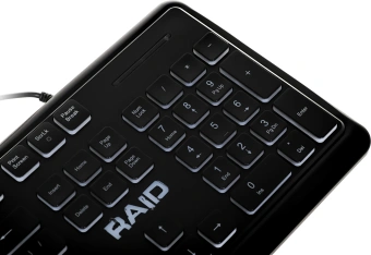 Клавиатура Defender GK-778DL черный USB slim for gamer LED (45778) кабель 1.5м - купить недорого с доставкой в интернет-магазине