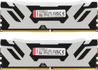 Память DDR5 2x16GB 7200MHz Kingston KF572C38RSAK2-32 Fury Beast RGB RTL Gaming PC5-57600 CL38 DIMM 288-pin 1.45В kit single rank с радиатором Ret - купить недорого с доставкой в интернет-магазине