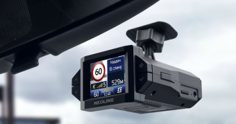 Видеорегистратор с радар-детектором Neoline X-COP 9350c GPS черный - купить недорого с доставкой в интернет-магазине