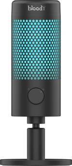 Микрофон проводной A4Tech Bloody GM30 2.3м черный - купить недорого с доставкой в интернет-магазине