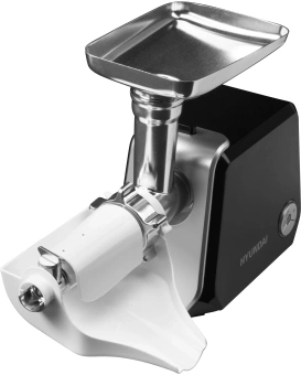 Мясорубка Hyundai HY-MG4422 1200Вт черный/серебристый - купить недорого с доставкой в интернет-магазине