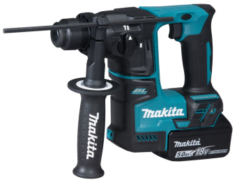 Перфоратор Makita DHR171RTJ патрон:SDS-plus уд.:1.2Дж аккум. (кейс в комплекте) - купить недорого с доставкой в интернет-магазине