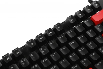 Клавиатура A4Tech Bloody S515R механическая черный USB for gamer LED (подставка для запястий) (S515R FIRE BLACK) - купить недорого с доставкой в интернет-магазине