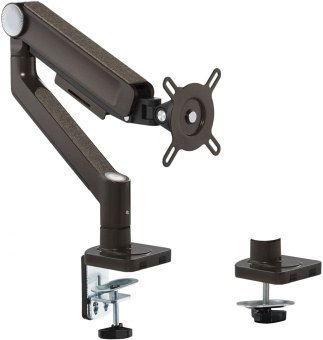 Кронштейн для мониторов Ultramounts UM732BR коричневый 17"-32" макс.8кг настольный поворот и наклон - купить недорого с доставкой в интернет-магазине